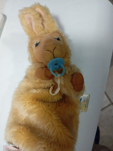 La Llama Que Llama Títere Peluche Telecom 99 Yusel Original 0