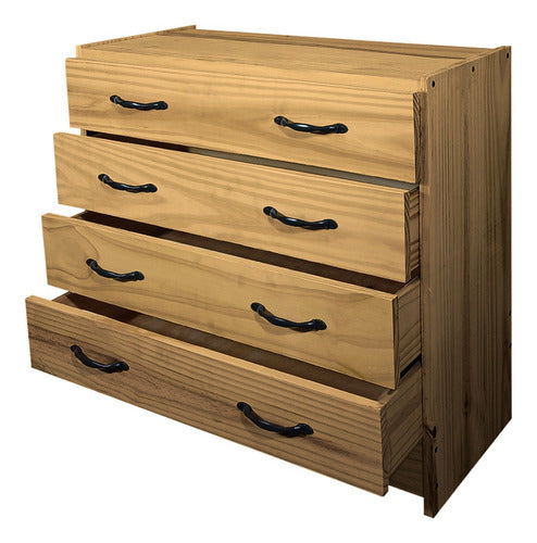 Sajo Classic 4-Drawer Chest of Drawers Organizer 3