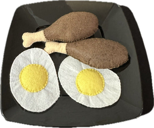 Del Chircal Montessori Felt Food Toy 2