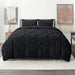 Nestl Black Duvet Cover Full Size - Pintuck Juego De Funda N 0