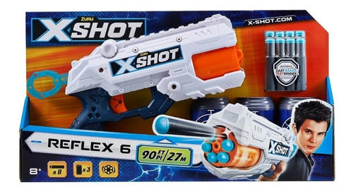 X-Shot Zuru Revolver Reflex Cans at Home Valente 0