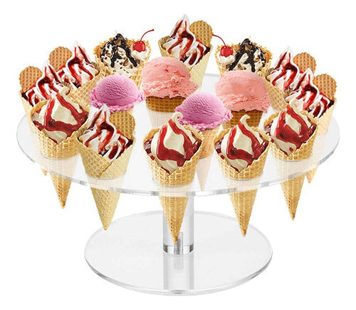 Acrylic Cone Holder - Everything for Pastry 2