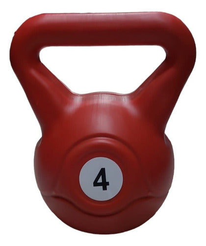 Tourmalhyn Kettlebell 4 Kg Gym Fitness Crossfit 0