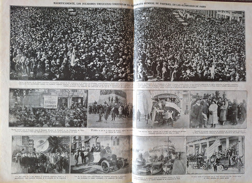 Revista Mundo Uruguayo Campeones Olimpicos De Paris 1924 4