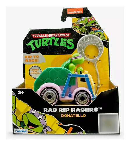 Ninja Turtles Rad Rip Racers Wind-Up Cars Original 0