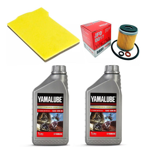 Kit Service Yamaha Xtz 250 Ybr 250 Filtros + Aceite Ryd 0