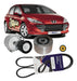 Peugeot 307 2.0 HDI Poly-V Belt Kit with Tensioners 0