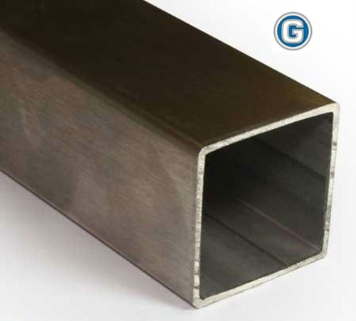 Gramabi Caño Estructural Cuadrado De 20 X 20 X 1,25 Mm En Barras De 6 Mt De Largo Tubo 20x20x1,25 Hierro 4