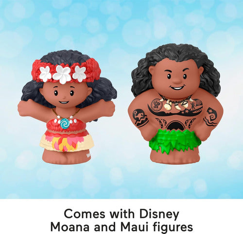 Barca De Vela De Moana Con 2 Figuras Para Niños Desde 18 Mes 3