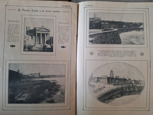 Actualidades La Revista 23 Año 1929 Obras Rambla Sur 5