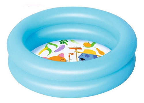 Bestway Inflatable Baby Pool 2 Rings - Rex 0