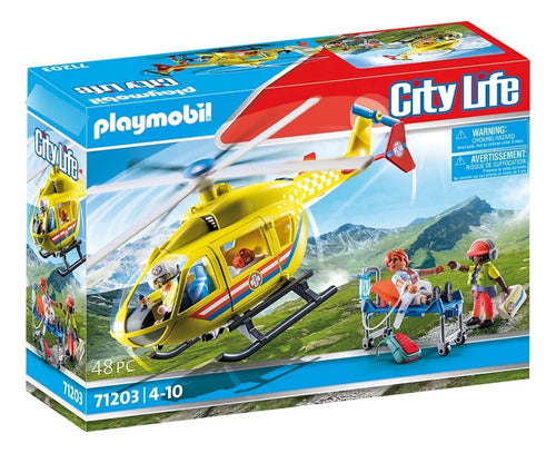 Playmobil Helicopter Rescue Set Universe Binario 0