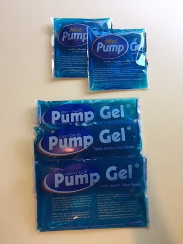 Pump Gel 10 Cold Caps with 30 Gel Packs 15x25cm + 20 Gel Packs 15x15cm 1