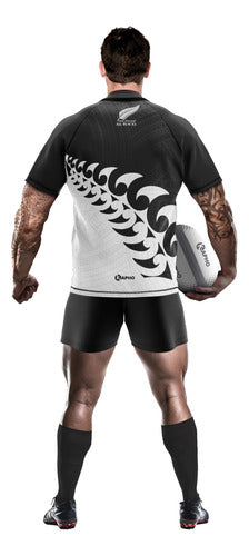 Kapho Rugby All Blacks Helecho Test Match Adults T-Shirt 5