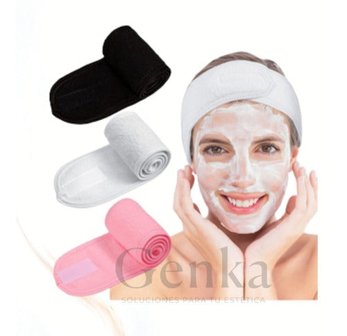 Genka Cosmetology Towel Headband for Massage and Makeup Cleaning 0