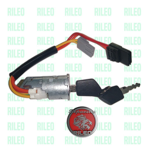 Anti-Theft Contact and Ignition Key for Peugeot 504 97+ 4