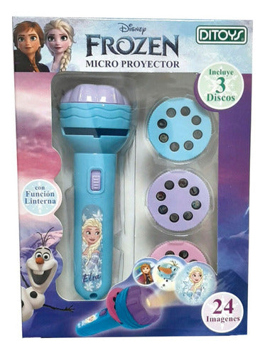 Ditoys Frozen Micro Projector With Flashlight - 24 Original Images 1