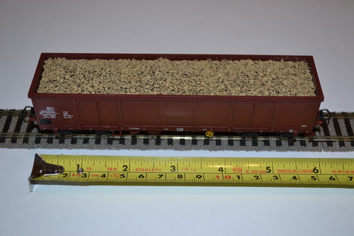 Roco 51299 Formation of 3 German DB H0 Open Gondola Wagons 5