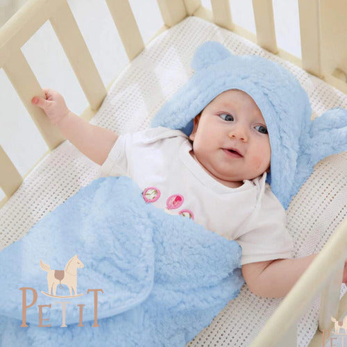 Petit Soft Baby Wrap Blanket for Safe and Cozy Sleeping 2