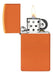 Zippo Slim Orange Matte Lighter 1631 Original Guarantee 4