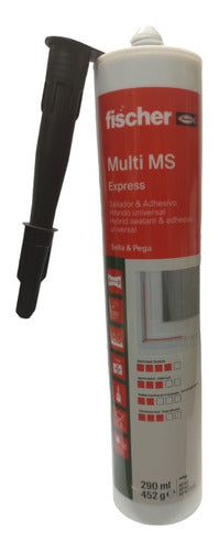 Hybrid and Universal Multi Ms Express Black Sealant and Adhesive 290ml 452g 0