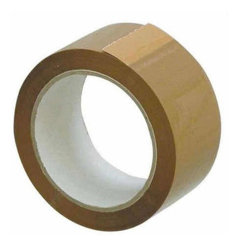 Stiko Brown Packing Tape 48x100 Self-Adhesive x1 U 0