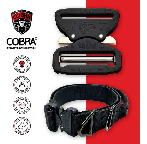 Miles Tactical Cobra Buckle Dog Collar Heavy Duty Para Perro 2