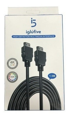 Iglúfive HDMI Cable Compatible 1080p Version 1.4 Projector 1