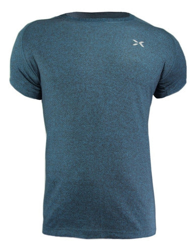 Men's Heathered Running Shirt in Petrol Yakka 0