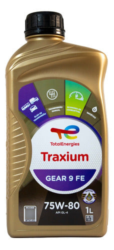 Total De Cambio Total Gear 9 Fe 75w80 Sintético 0