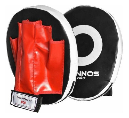 Sonnos Curved Focus Boxing Training Pair for Martial Arts 0