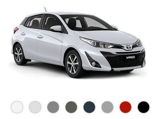 L'Rock Color De Retoque Toyota Blanco Platinum Perl Yaris 1