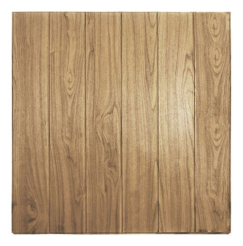 Shopick Placa X10 Pared Adhesiva Simil Madera Revestimiento Deco 1