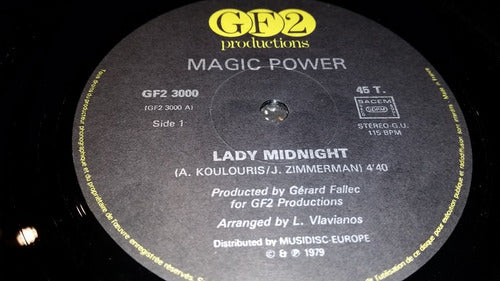 Magic Power Lady Midnight Livin For The Moment Vinilo Maxi 1