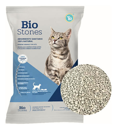 Bio Stones Sanitario Para Gato Piedra Blanca + Regalo Tr 0