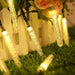 LED Garland 20 Solar Lights Outdoor 5m 8 Effects 6