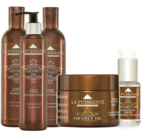 La Puissance Coconut Oil Complete Kit for Dry Hair 0