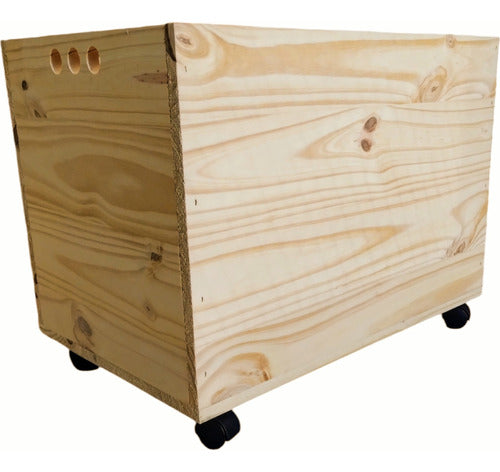 Cajon Baul Juguetero Con Ruedas 6