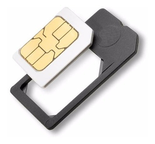 Micro Sim Adapter with Cutting Sticker - Easy to Use 0