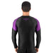 Elite Sports Full Long Sleeve Compression Rash Guard, Mma, Bjj, No Gi, Cross Training, Small, Purple 3