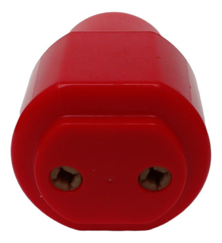 Conector Doble Batidor Rojo Liliana Ah120 Original 1