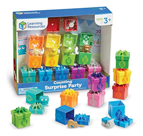 Learning Resources - Counting Surprise Party Game 0