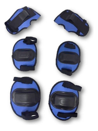 S&B Set Protección Niños: Casco, Codera, Rodillera Y Muñequera 2