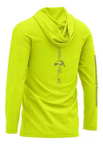 Payo Breaking Limits Fluorescent Yellow T-Shirt, Quick-Dry UV Protection 1