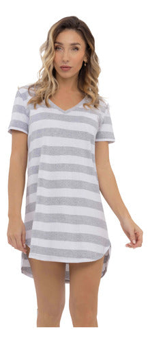 Lencatex Winter Cotton Nightgown 1