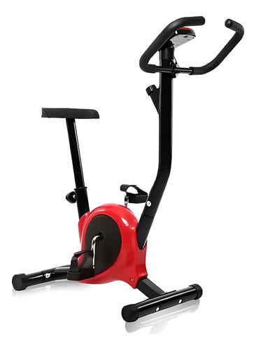 Circuit Fitness Adjustable Height Ergometric Stationary Bike 0