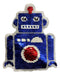 Parche Aplique Lentejuela Reversible Robot Tin 18x14  Cm 0