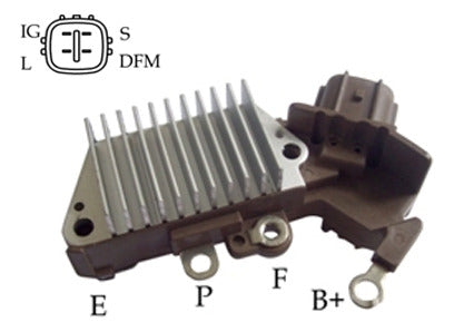 Tamatel Voltage Regulator for NIPPONDENSO 12V 4P 40049 0