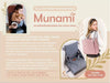 Folding Portable Baby Booster Seat Munami - Ideal for Mealtime 19