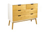 Baku Vintage Dresser, 100% Solid Wood 0